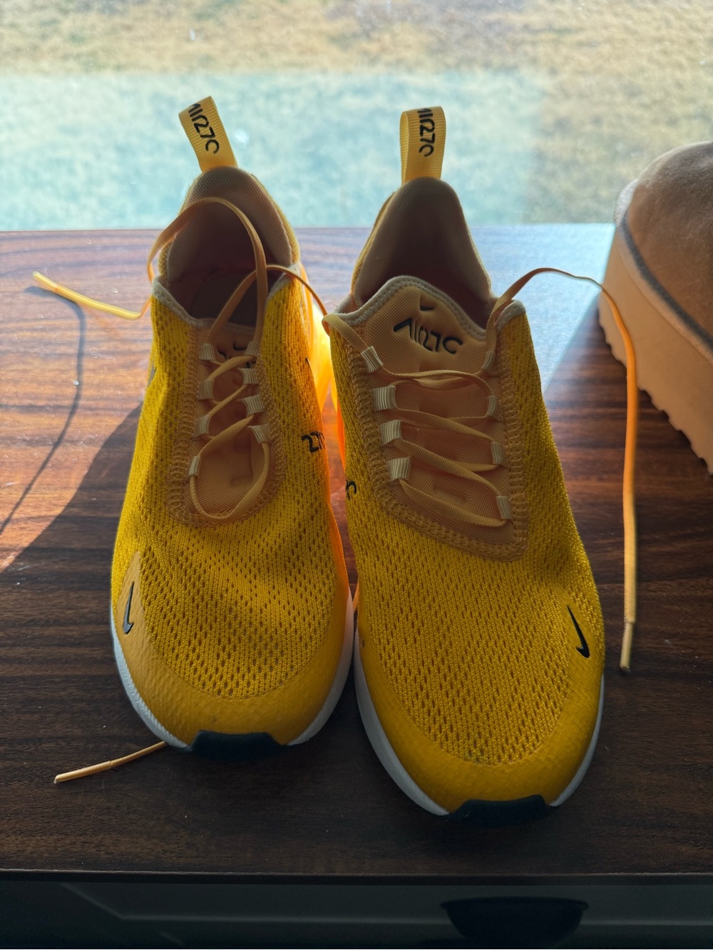 Nike 27C Women’s Yellow Shoes